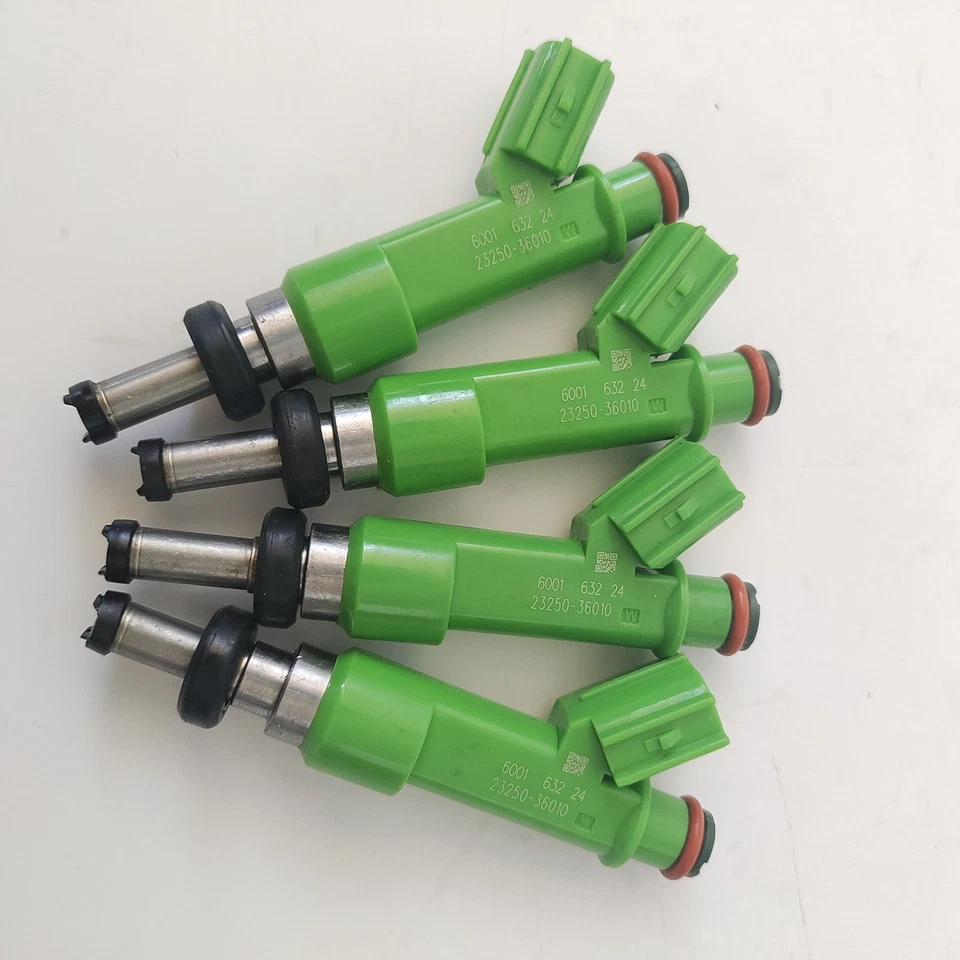 4x Inyectores de combustible Denso para Toyota Camry RAV4 2009-2012 Highlander 23250-36010 Foto 4 de 4