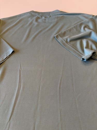 Bugatchi VOMO Green Pullover Mock Neck XL LOGO Short Sleeve Comfortable Stretch - Picture 10 of 18