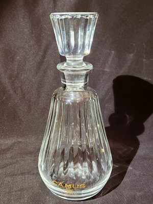BACCARAT France Crystal Decanter - CAMUS COGNAC