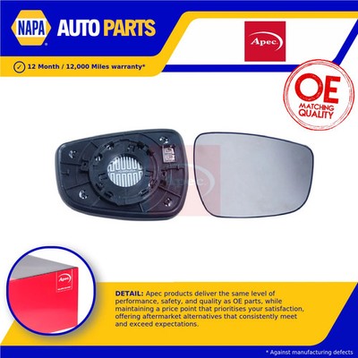 Mirror Glass Right AMG2138 Apec Door 876113X030 876212V110 87621A6010 Quality