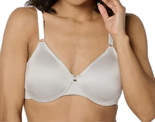 Breezies~Invisible Comfort Minimize Underwire Bra~44DD~A673216~No Padding 11890