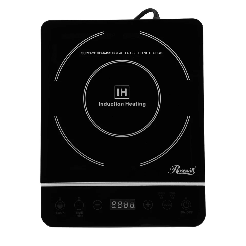 Induction Cooker 1800 Watt, Induction Cooktop, Electric Burner with Stainless - Image 3 of 4