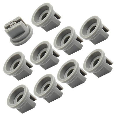 #ad 10Pcs Flat Fan Spray Tip 110 Degree Plastic Nozzle Agricultural Sprayer Nozzl... $6.14