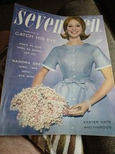 Seventeen Mag. Fashionto Catch His Eye March 1960