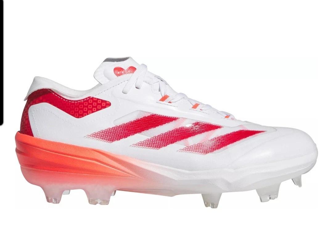 Adidas Adizero Impact Warp Speed TPU White/Red Size 11