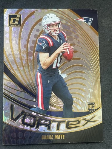 2024 Panini Donruss - Vortex Drake Maye #VOR-DMA (RC)