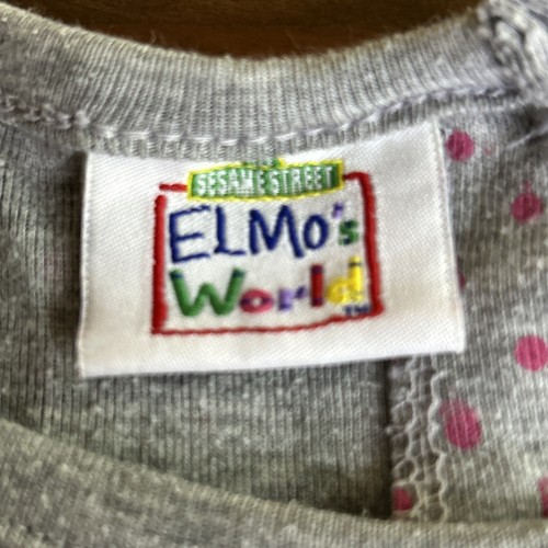 VTG Sesame Street Elmo's World Toddler Girls 2T Elmo 2-Piece Dress Pants Outfit - Picture 6 of 16