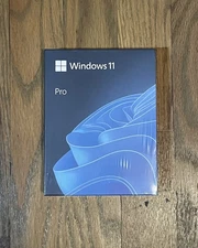 Microsoft Windows 11 Pro Professional 64bit Kit USB Media + Key Sealed Box