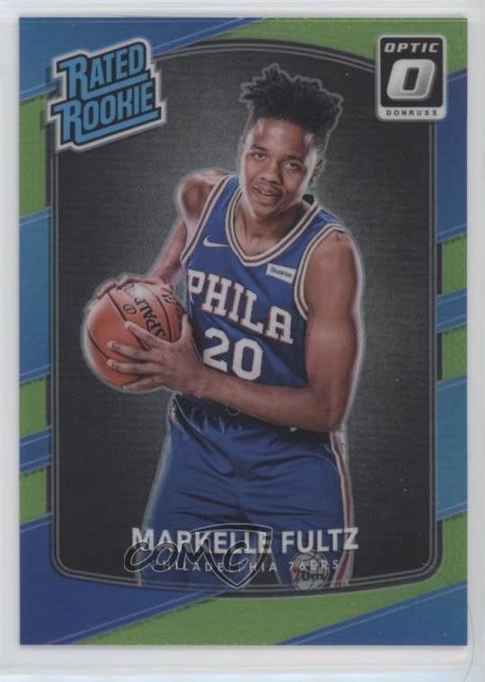 2017 Panini Donruss Optic Rated Rookie Lime Green Prizm /175 Markelle Fultz 0mr3