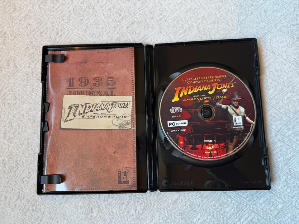 Indiana Jones and the Emperor's Tomb PC - VGC CIB - High Quality Packing - Image 4 of 4