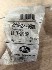 Gates G60524-0808  3/4"-16 Female Flare Swivel To Male Pipe NPTF Adapter 90 Deg.