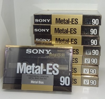 8x TAPE MC Sony METAL ES 90 *sealed* NEU & OVP