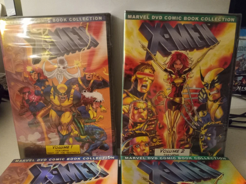 Marvel's X-Men The Animated Series DVD Complete Vol 1 & Vol 2 Slipcovers Phoenix - Image 2 of 4