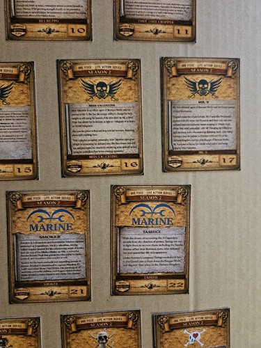 Jeu de cartes personnalisées One Piece Live Action saison 2 - 32 cartes - Photo 17/23