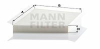 Mann-Filter CU 3172 Filter, Innen Luft FüR Mercedes-Benz