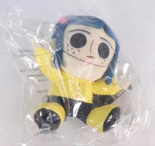 Phunny Coraline Button Eyed 6-Inch Window Clinger Plush New 