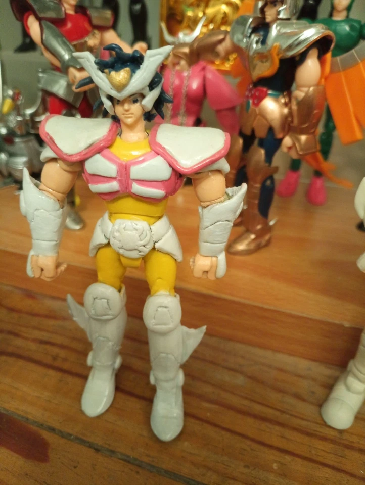 chevalier du zodiaque vintage Custom Asterion+ Moises - Photo 2/3