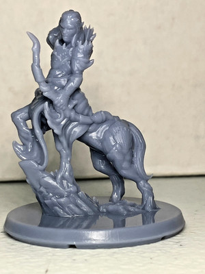 Male Centaur Archer Mini - Resin 3D Print 32mm Monster for TTRPG Pathfinder D&D