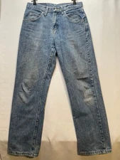 Wrangler jeans mens 28 x 31 relaxed fit 97601VR blue