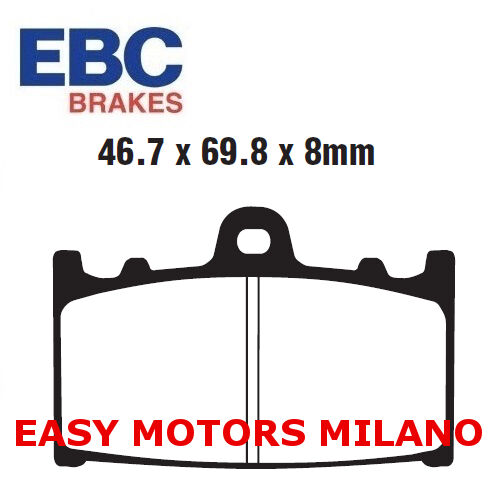 FA158 EBC Paire Plaquettes de Frein Avant Pour Suzuki Rg Gamme 125 Cc 1992 1996 - Photo 1/1