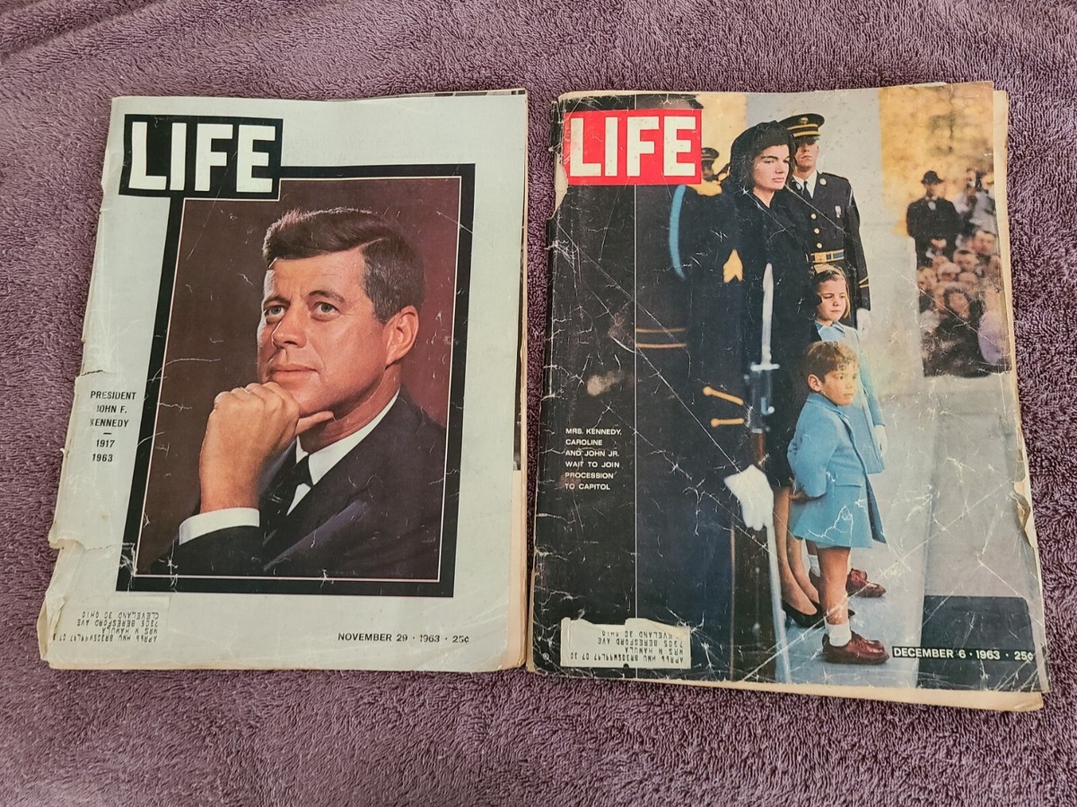 LIFE MAGAZINE Vintage Back Issue: JFK John F. Kennedy
