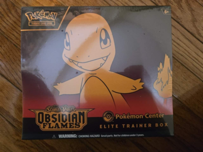 NEW Pokémon Center Obsidian Flames Elite Trainer Box ETB Sealed