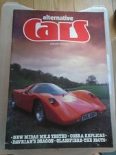 Alternative Cars Jun/Jul 1981 Midas MK2, Cobra replicas, Davrian Dragon