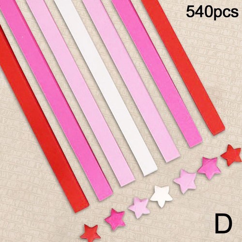 90/540pcs Five-pointed Star Origami Cartoon Lucky Star Origami T4O0 - Picture 15 of 19