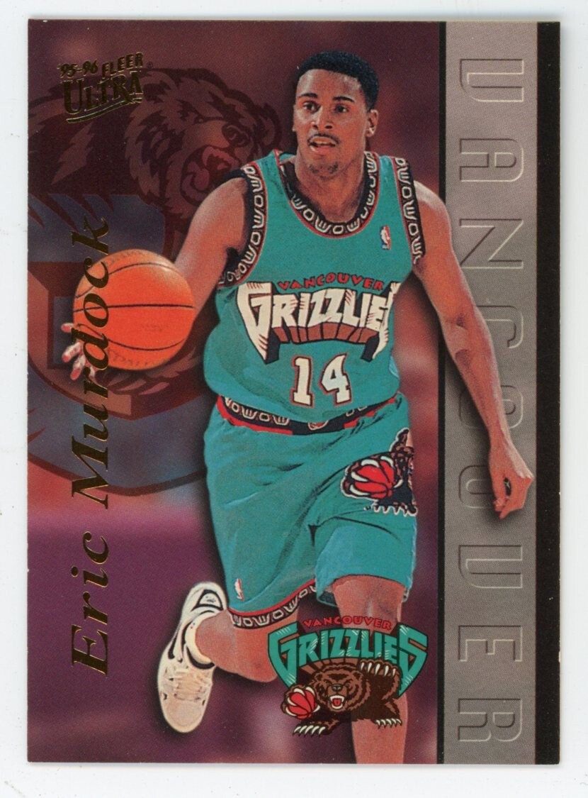 1995-96 Ultra Vancouver Grizzlies Basketball Card #260 Eric Murdock