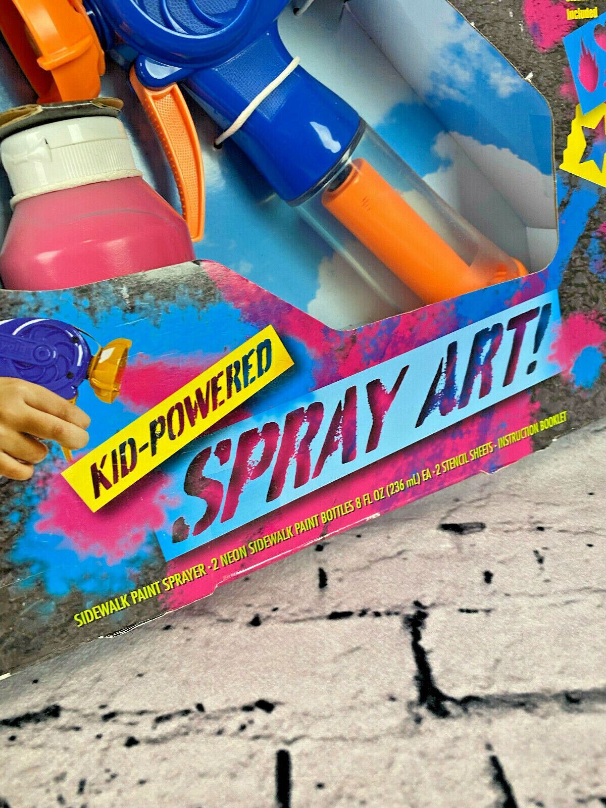 Crayola Spray Paint Sidewalk Art Set Washable Sprayer (H30) eBay