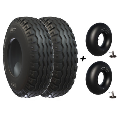 2x BKT 6.00-16TT AW 702 95A8 6PR inkl. 2x Schlauch 6.00-16 TR15 Ventil