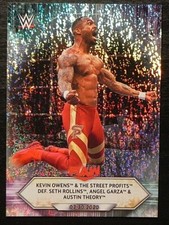 2021 Topps WWE FOILBOARD #44 Montez Ford The Street Profits RAW