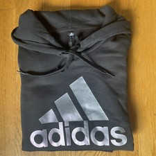 Adidas Youth Black  Purple Fleece Hoodie Size XS