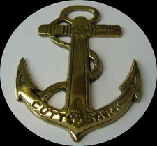 CUTTY SARK   (Anchor)        Horse brass  (N517)