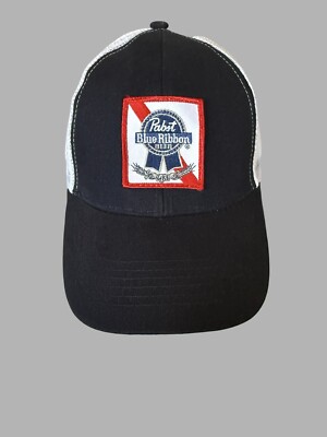 Pabst Blue Ribbon Trucker Hat - Mesh Snapback PBR Hat