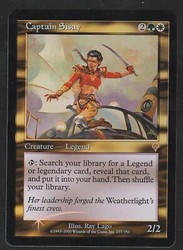 Captain Sisay 237/350 Invasion Foil Rare