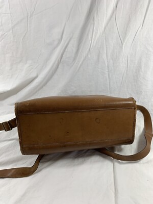 Vintage genuine Ghurka No 16 The Keeper tan leather satchel Vintage genuine Ghurka No 16 The Keeper tan leather satchel