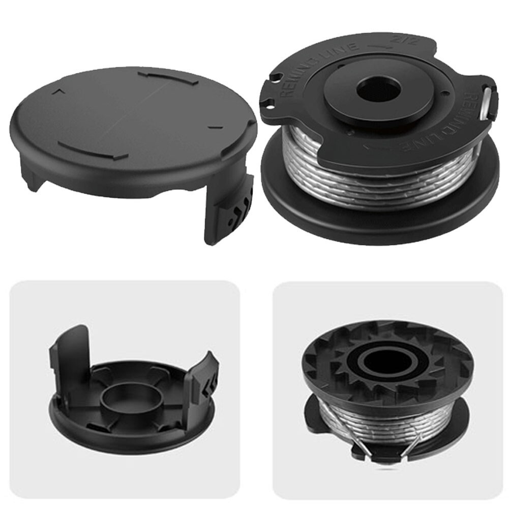 Spool (6m) + Spool Cap For Bosch ART 27 ART 27+ Electric Grass Trimmer