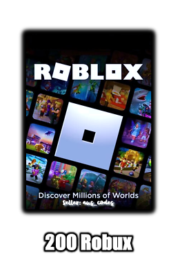 Buy cheap Roblox Gift Card - 200 Robux - lowest price