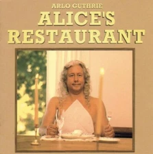 ARLO GUTHRIE : ALICE'S RESTAURANT (CD) DISC + FRONT & BACK CVR ART - NO CSE - LN