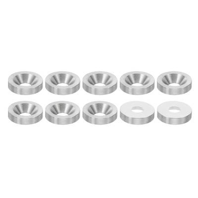 M6 Finish Countersunk Washer 10pcs 18mmx4mm Cup Washer Screw Bolt Flat Gasket