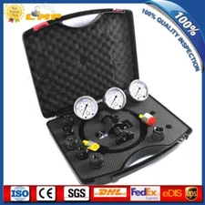SINOCMP Hydraulic Nitrogen Accumulator Charging System Pressure Gague Test Tool