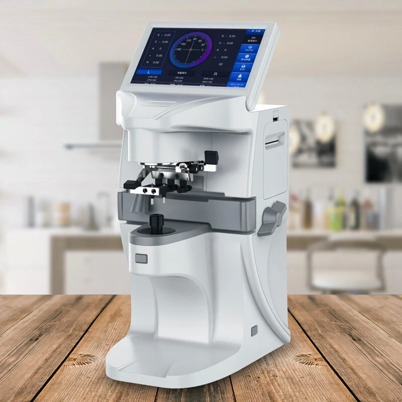 Medidor de Lente Automático Multifunción Pantalla Táctil Uv Pd Impresión Focímetro Lenteómetro Foto 4 de 4