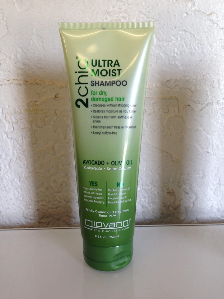 Champú y acondicionador Giovanni 2Chic Ultra Moist, aguacate y aceite de oliva, 8,5 fl oz Foto 4 de 4