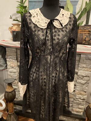 parker blue lace dress Parker Dress – Midspring main image 1