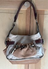B MAKOWSKY Tan/Brown  Genuine Leather Medium ...