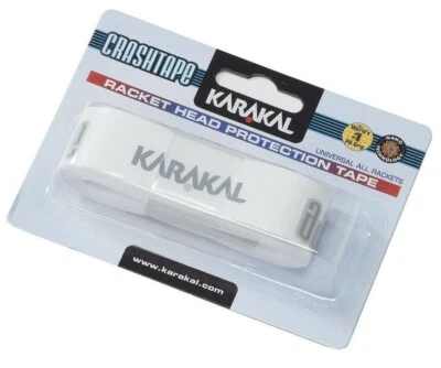 Karakal Tennis Squashschläger Kopfschutzband Crashtape - weiß - 2,4 m