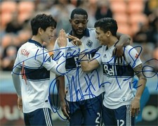 Vancouver Whitecaps Montero Henry In beom Autographed Signed 8x10 MLS Photo COA