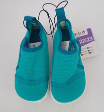 Decathlon Kids Water Shoes Turquoise Beach Footwear Size 6C/7C 13.5 cm - 14cm