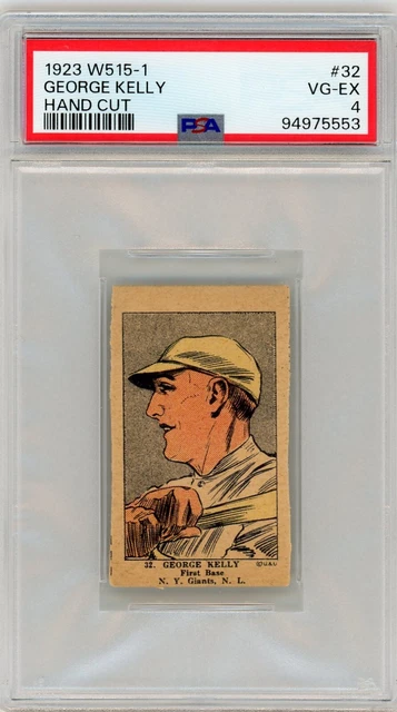 1923 W515-1 #32 George Kelly PSA 4 VG-EX [ONLY 4 HIGHER]